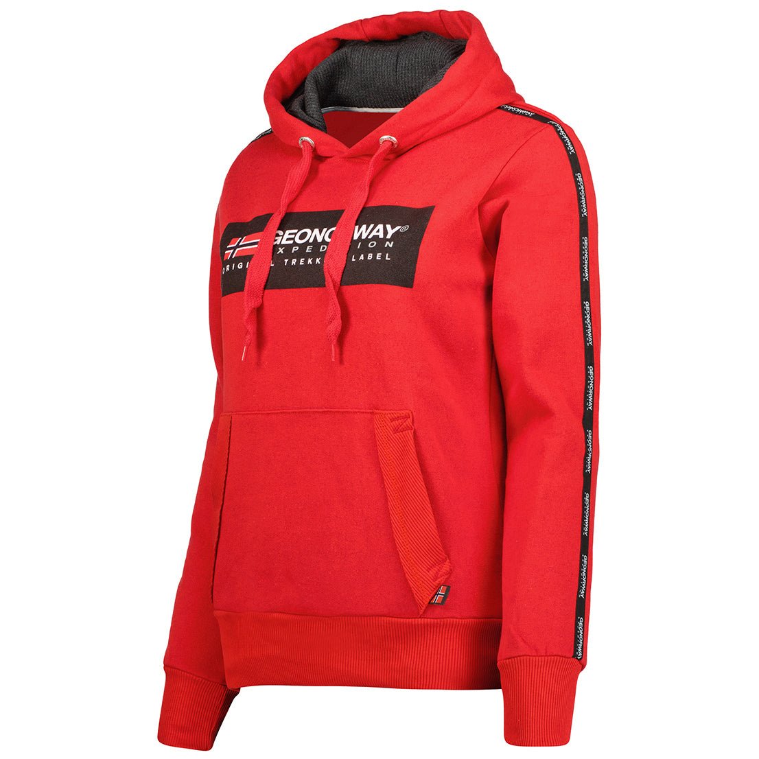 Geographical Norway Gathlete Femme - Hooded sweatshirt Red Red - Geographical Norway - S Red