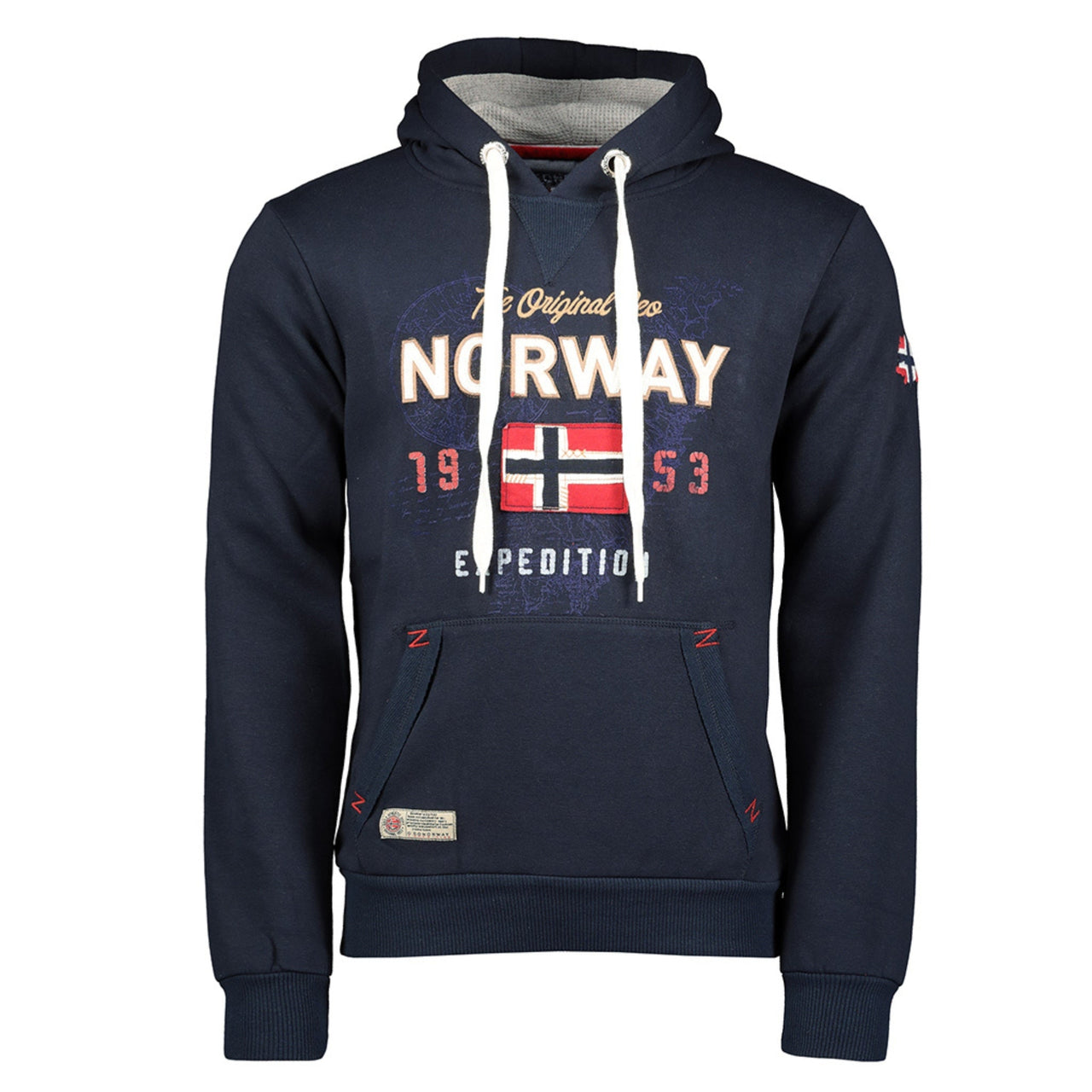 Geographical Norway Guitre Homme - Sweat top - head Navy - Geographical Norway - M Navy