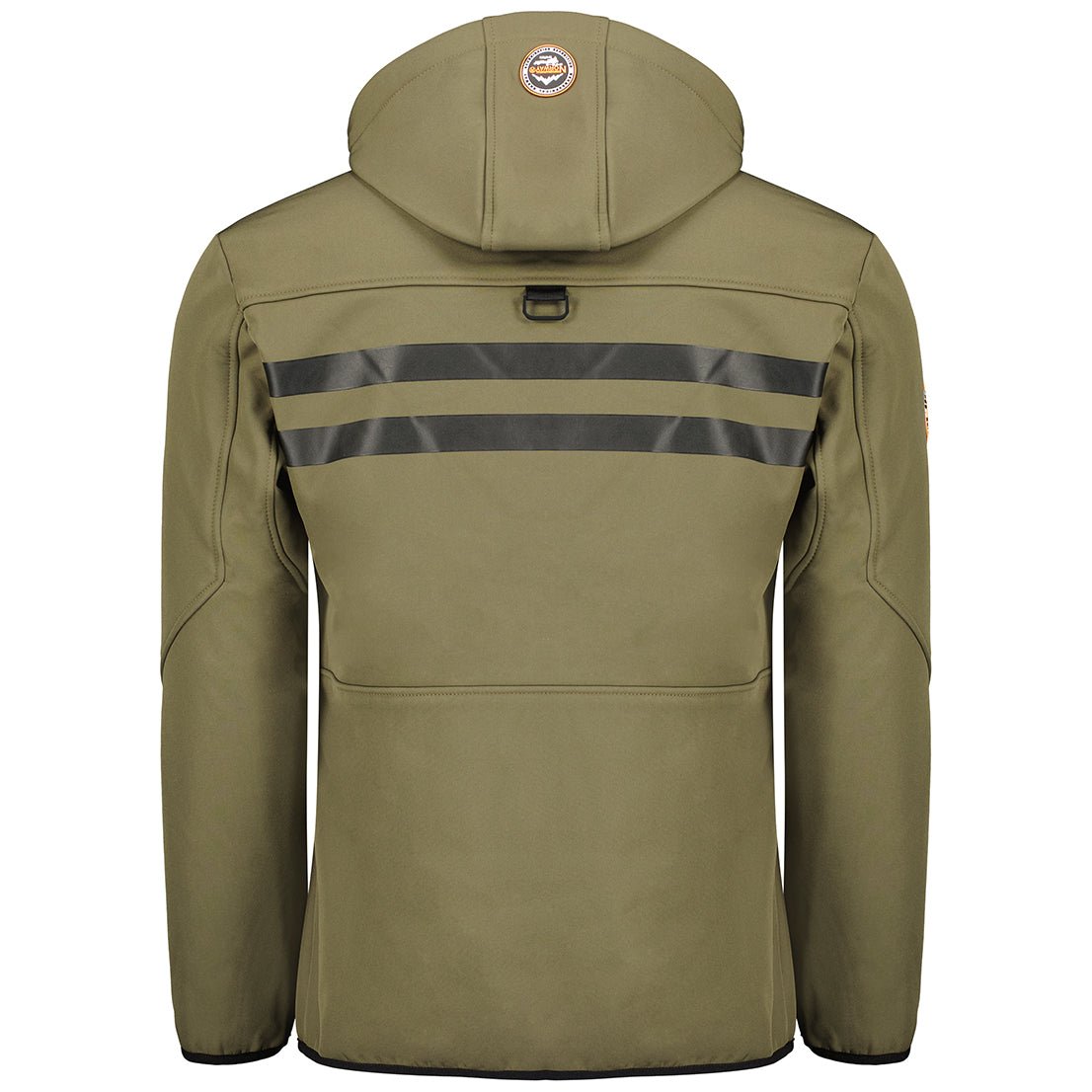 Geographical Norway Royaute Homme - Softshell Black Orange - Geographical Norway - S Black Orange