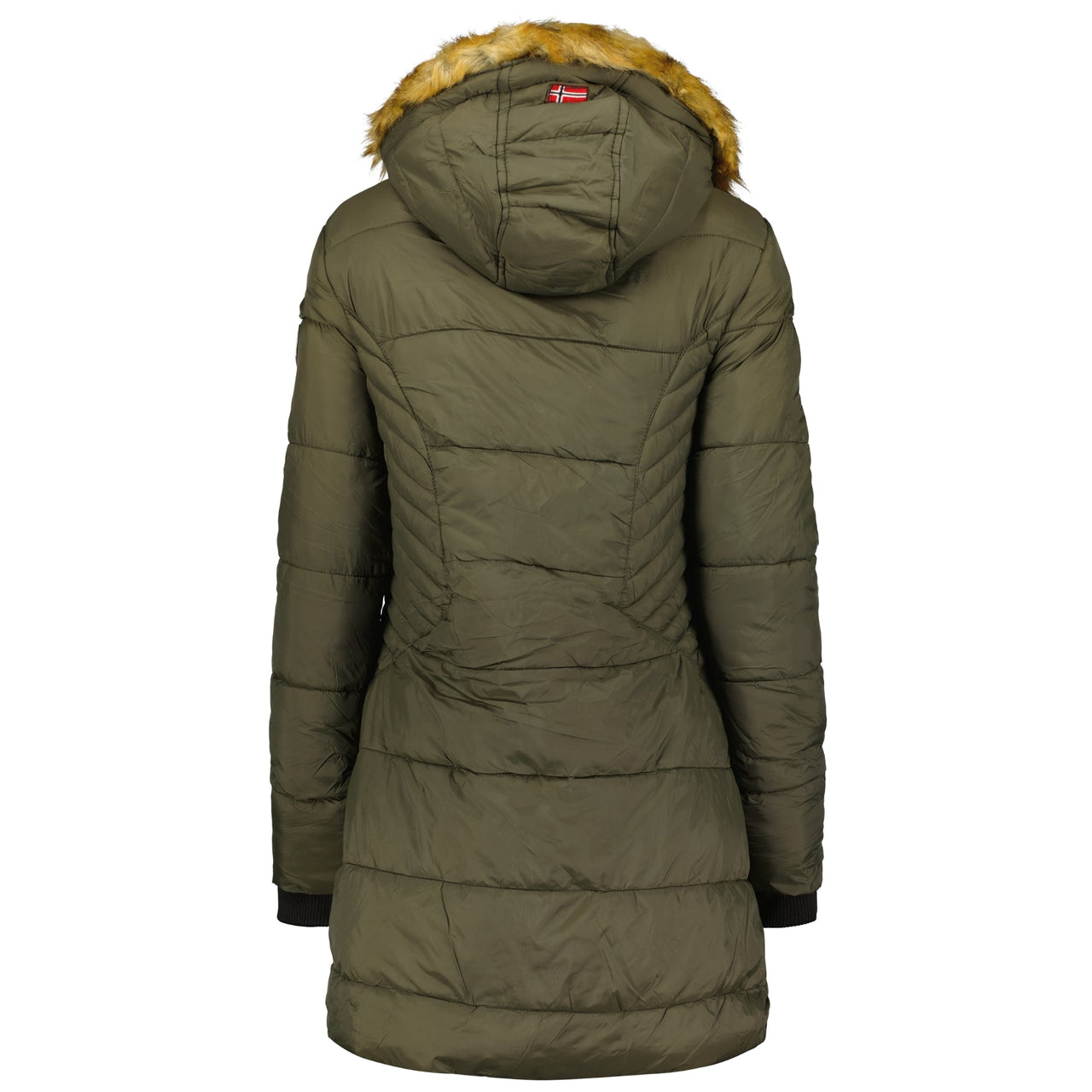 Geographical Norway Geographical Norway Abeille Mujer - Parka cálida con capucha Caqui - Geographical Norway - S Caqui