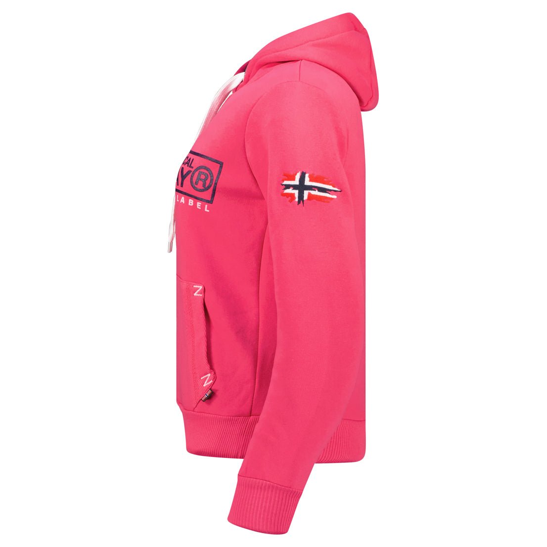 Geographical Norway Geographical Norway Gasic Mujer - Sudadera con capucha Flash pink Flash pink - Geographical Norway - S Flash pink