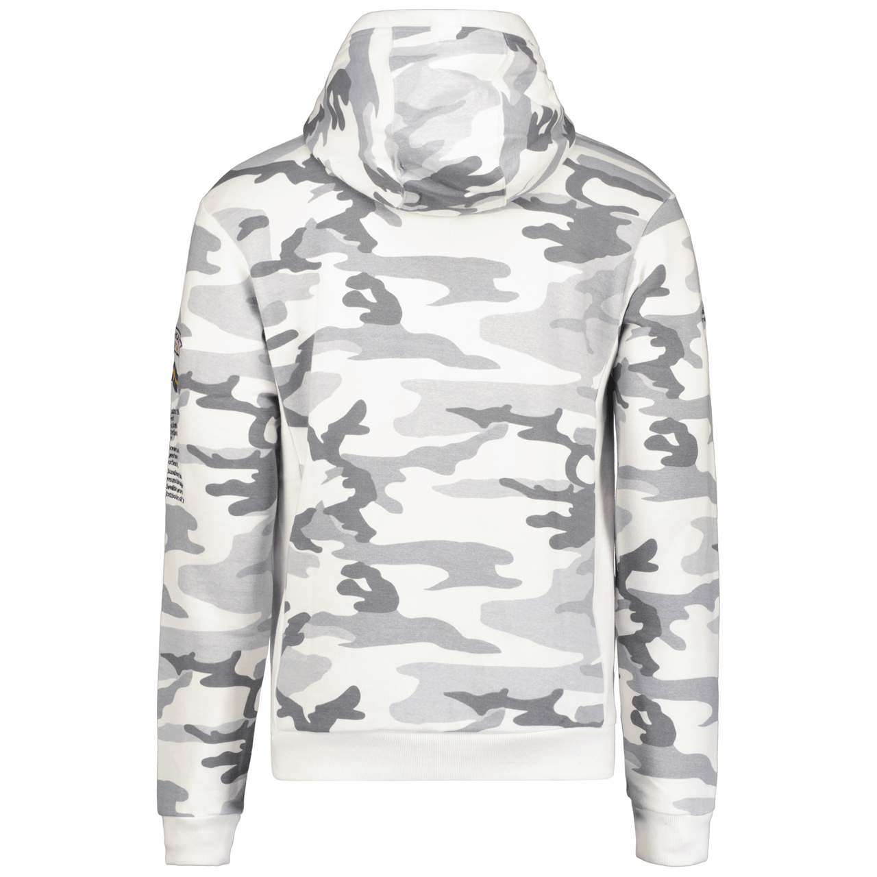 Geographical Norway Geographical Norway Gymclass Hombres - Sudadera con capucha Camo Gris Militar - Geographical Norway - S Camo Gris Militar