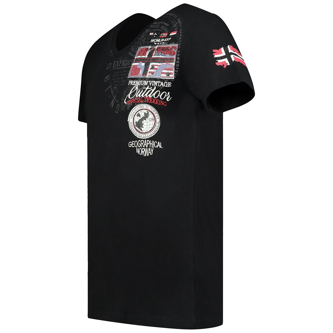 Geographical Norway Geographical Norway Jotham Hombre - Camiseta manga corta Negro - Geographical Norway - M Negro