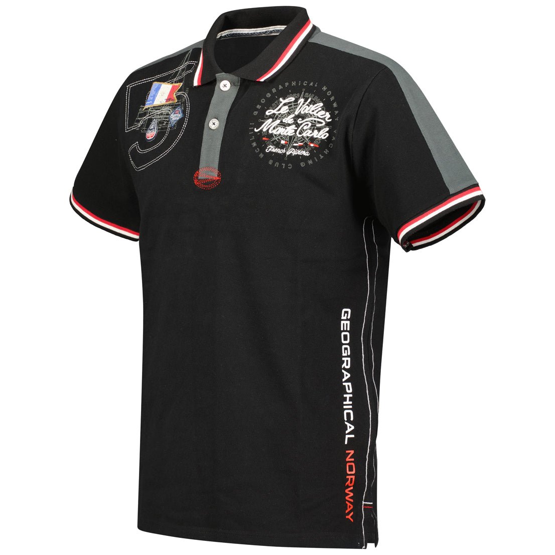 Geographical Norway Geographical Norway Kalvin Hombre - Polo manga corta Negro - Geographical Norway - M Negro