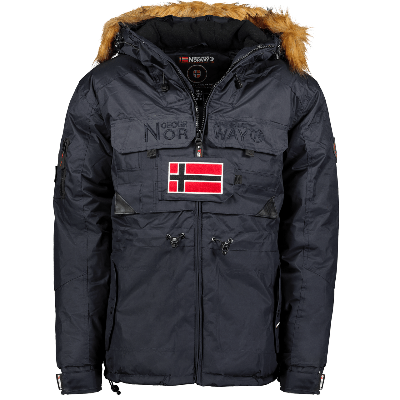 Geographical Norway Bench Homme - Parka Navy - Geographical Norway - S Navy