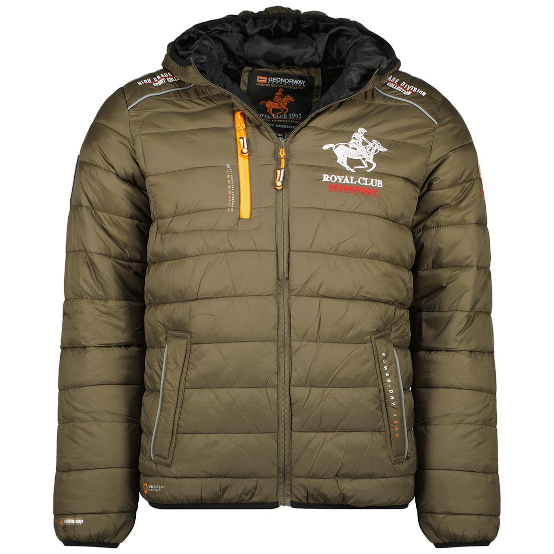 Geographical Norway Brick Man - Giacca trapuntata color kaki - Geographical Norway - S Khaki