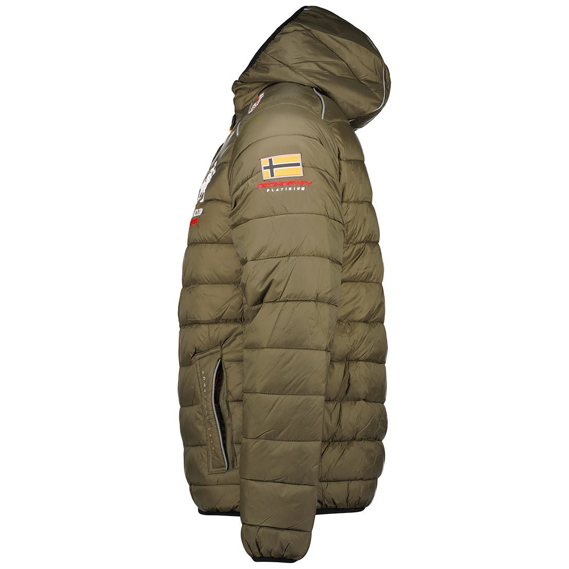 Geographical Norway Brick Man - Giacca trapuntata color kaki - Geographical Norway - S Khaki