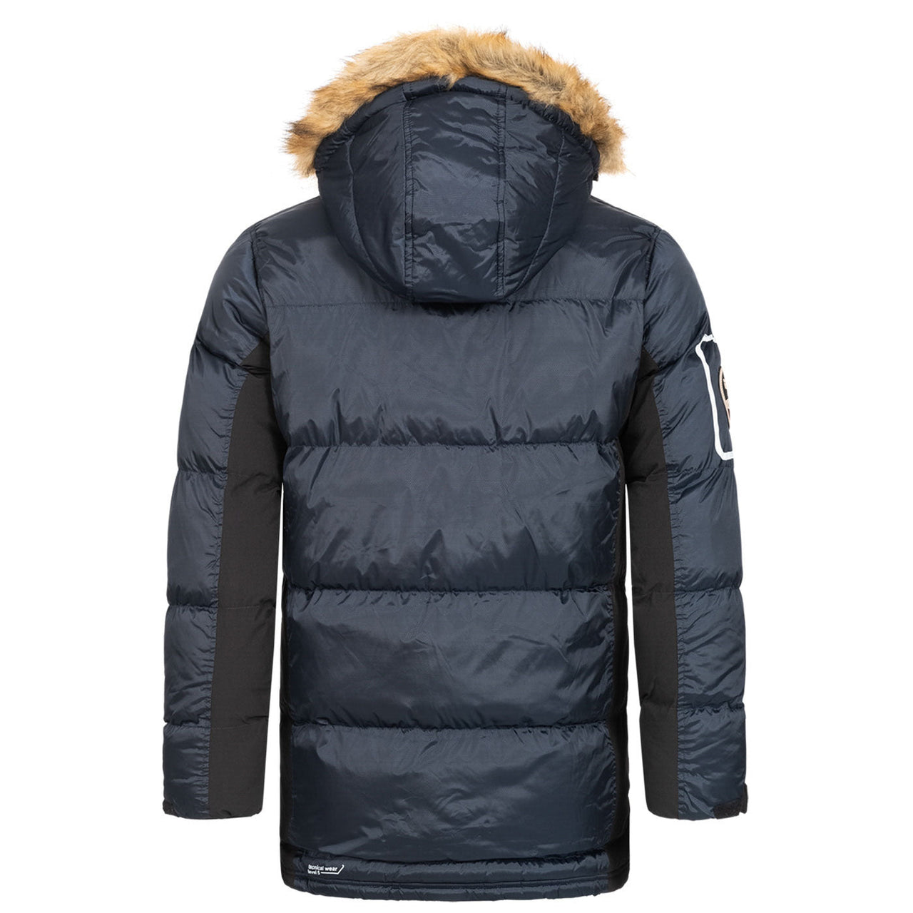 Geographical Norway Danone Homme - Parka bicolore da uomo - Navy - Geographical Norway - S Navy