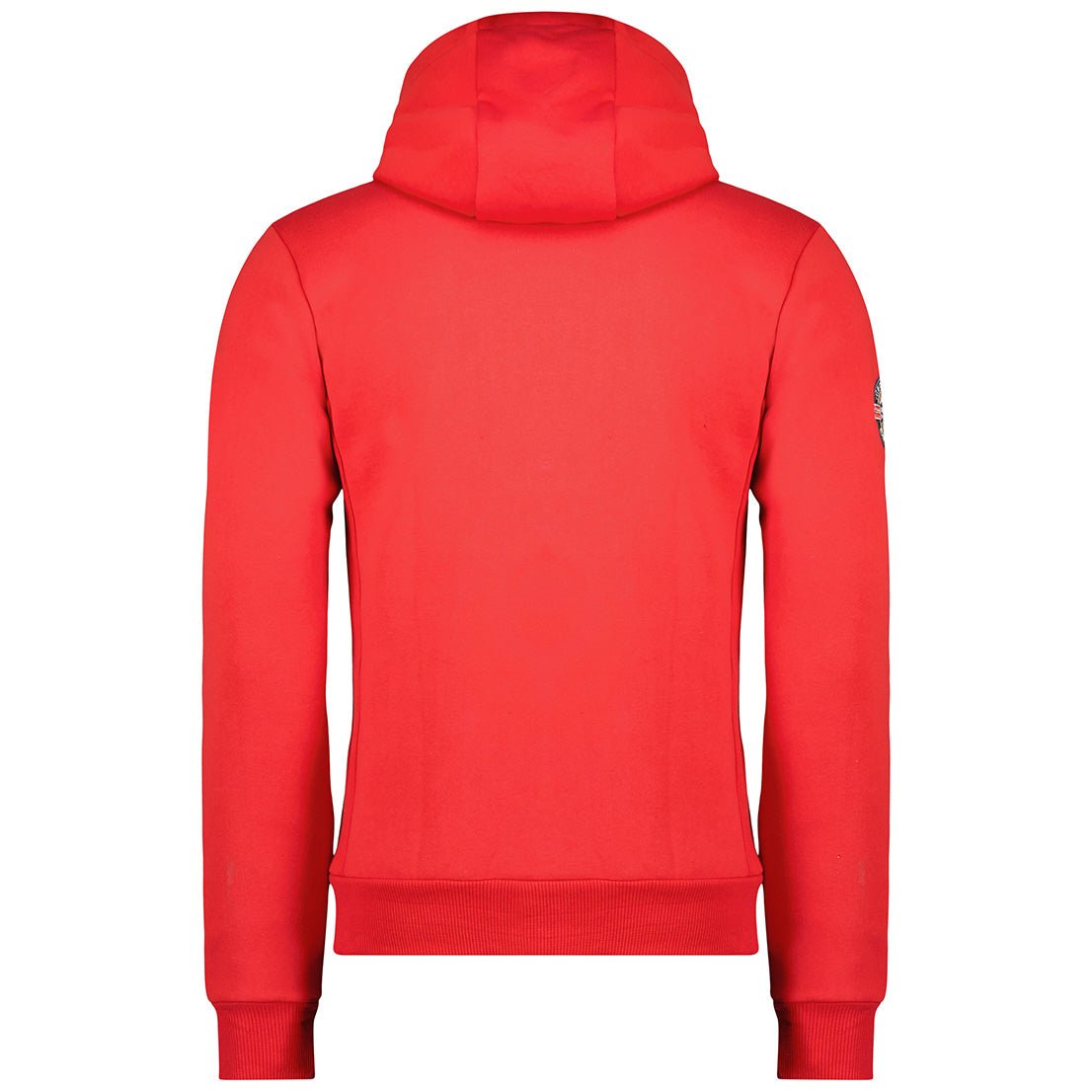 Geographical Norway Flepto Uomo - Felpa con cappuccio Rosso - Geographical Norway - S Rosso