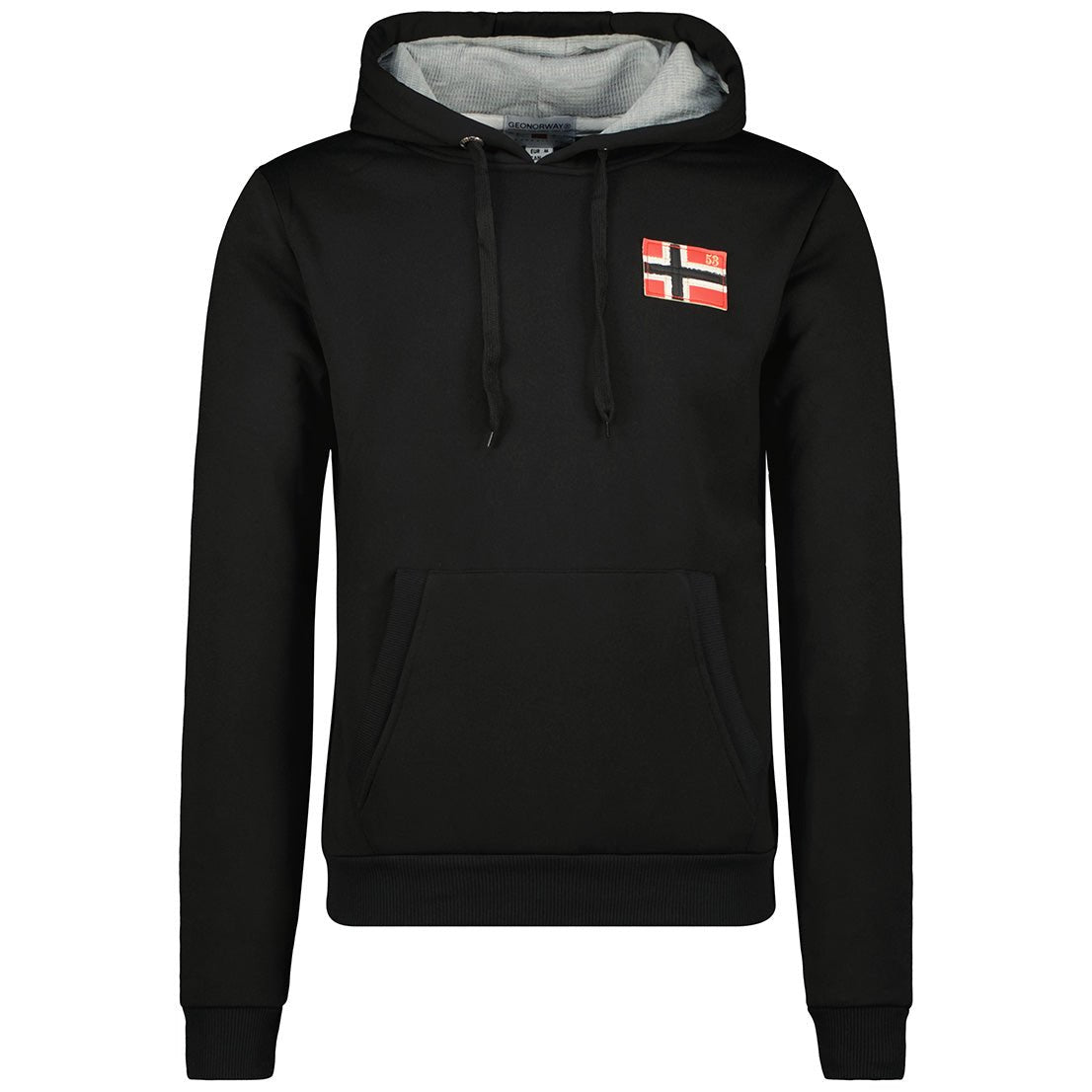 Geographical Norway Uomo Fondant - Top in felpa nero - Geographical Norway - S Nero