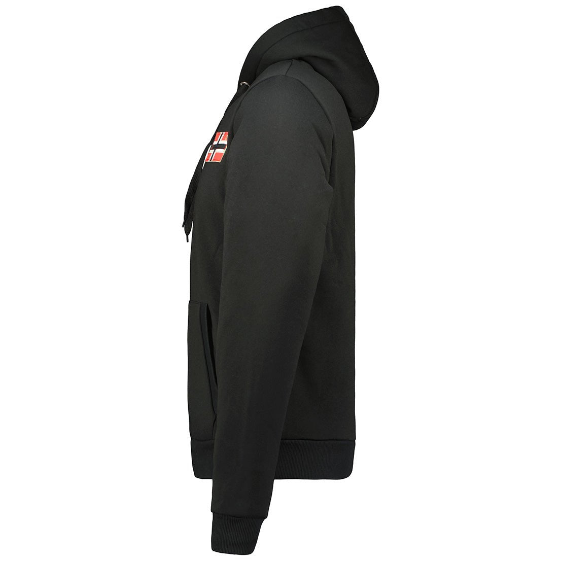 Geographical Norway Uomo Fondant - Top in felpa nero - Geographical Norway - S Nero