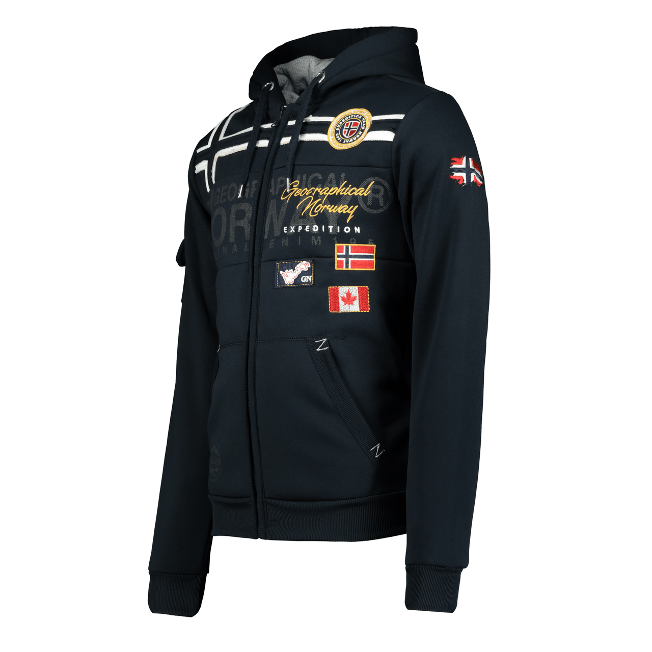 Geographical Norway Garadock Uomo - Sweat Navy - Geographical Norway - S Navy