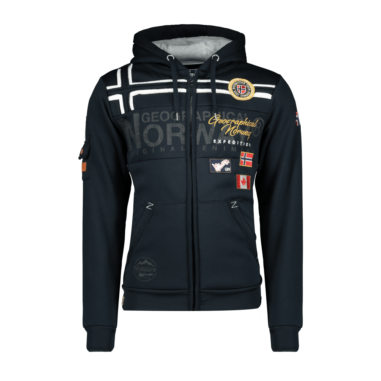 Geographical Norway Garadock Uomo - Sweat Navy - Geographical Norway - S Navy