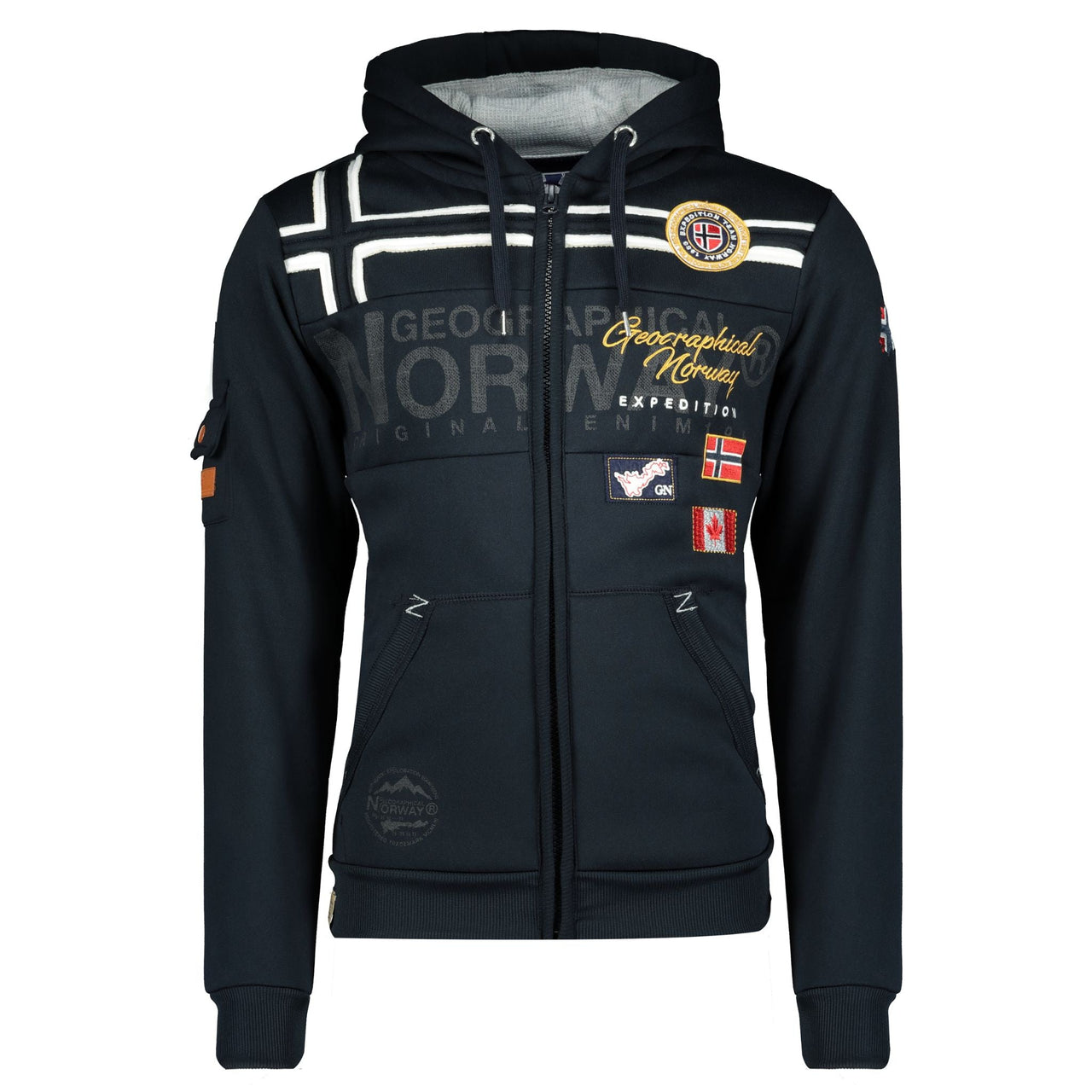 Geographical Norway Garadock Uomo - Sweat Navy - Geographical Norway - S Navy