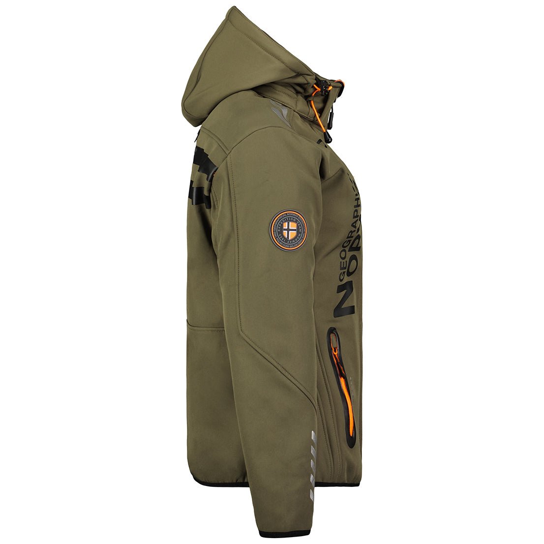 Geographical Norway Reine Donna - Softshell Khaki Orange - Geographical Norway - S Kaki Orange