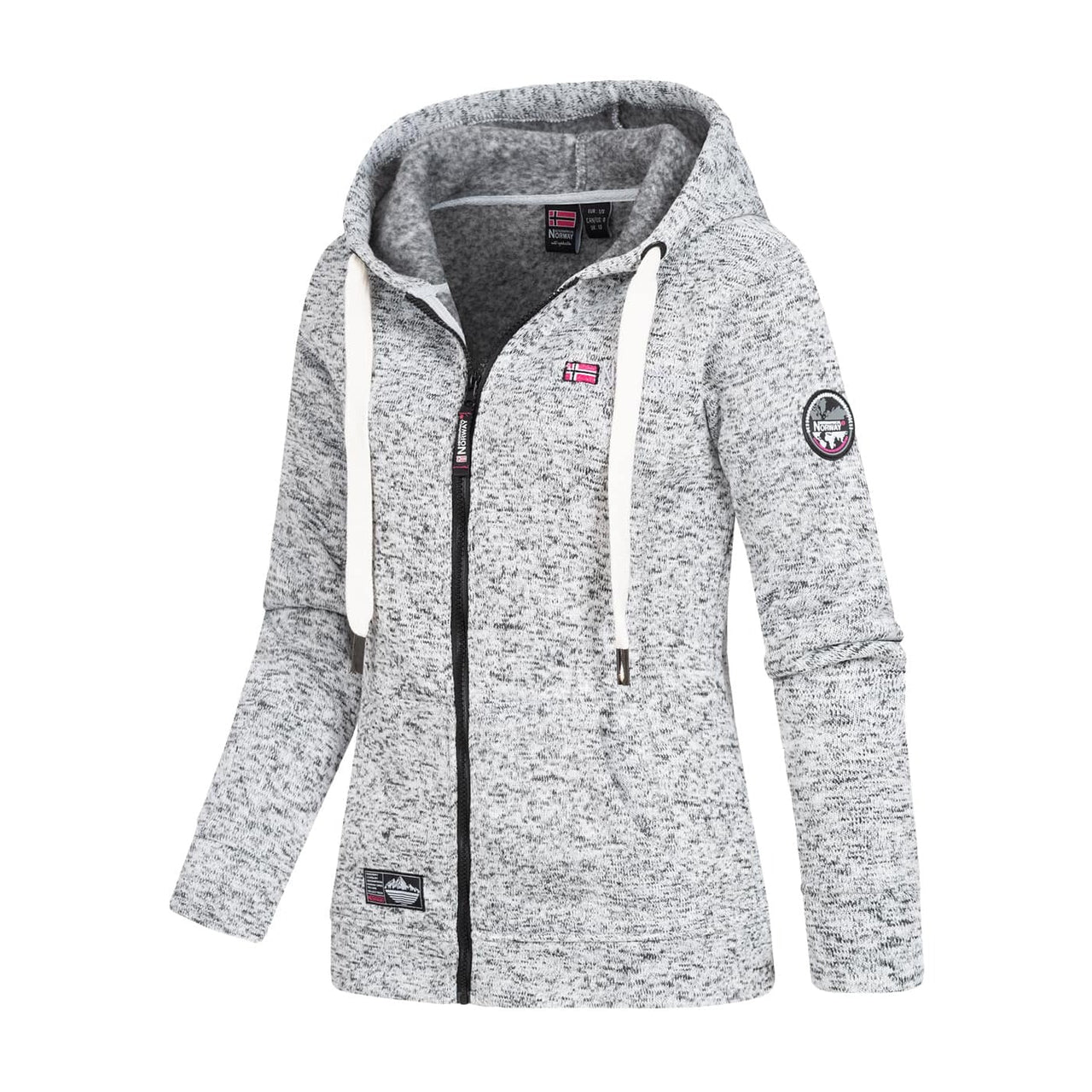 Talerte Geographical Norway Donna - Cappuccio bianco - Geographical Norway - L Bianco