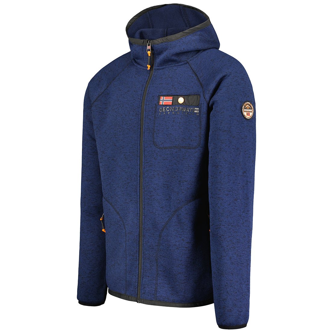 Geographical Norway Tiparni Uomo - Pile Navy - Geographical Norway - 3XL Navy