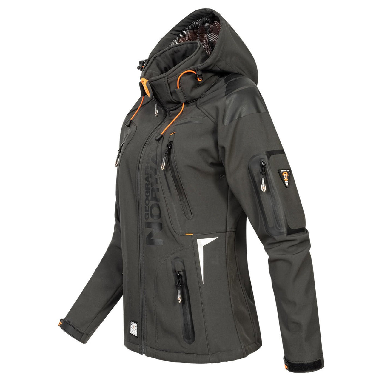 Geographical Norway Tislande Donna - Giacca Softshell Grigio - Geographical Norway - S Grigio